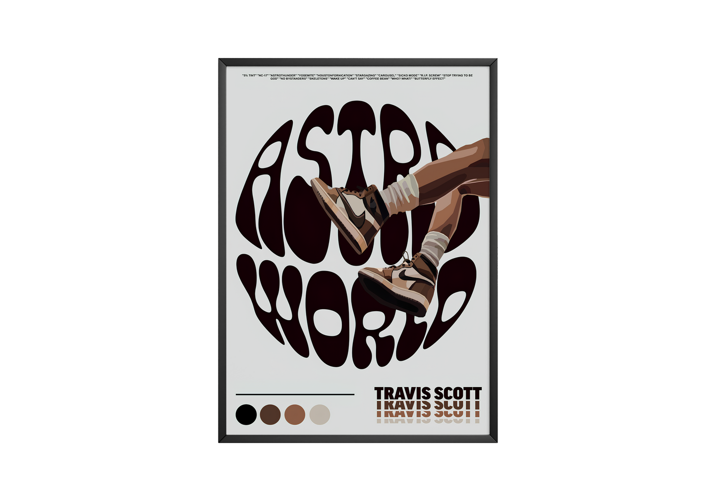 Travis Scott 'Astro Sneakers' Poster