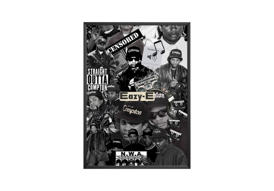 Eazy E - Collage Poster