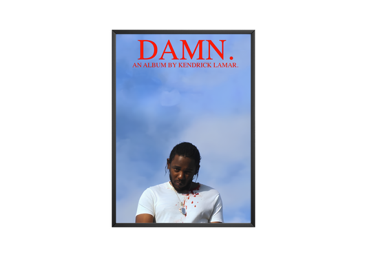 Kendrick Lamar 'DAMN' Skies Poster