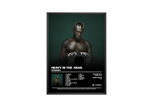 Stormzy 'Heavy Is The Head' Album Poster