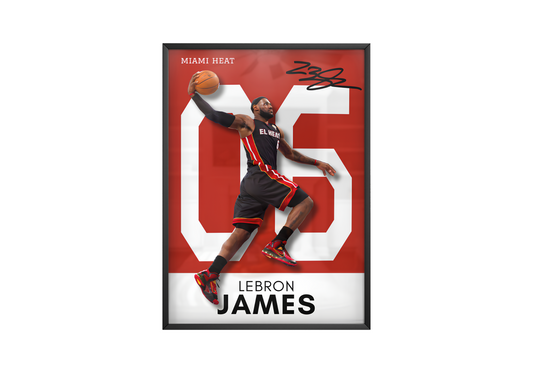 Lebron James 'Signature' MH Poster