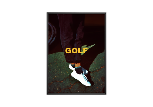 Golf Fashion Poster