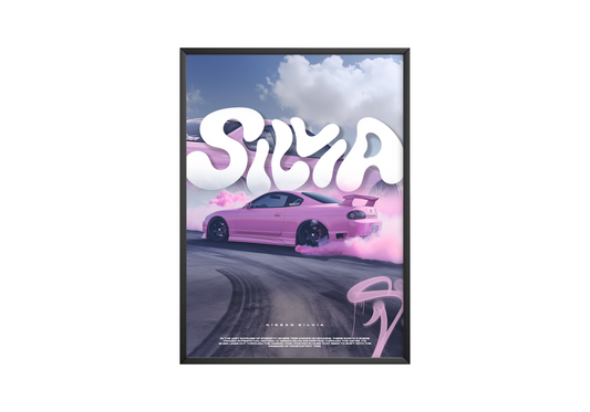 Nissan Silvia Poster