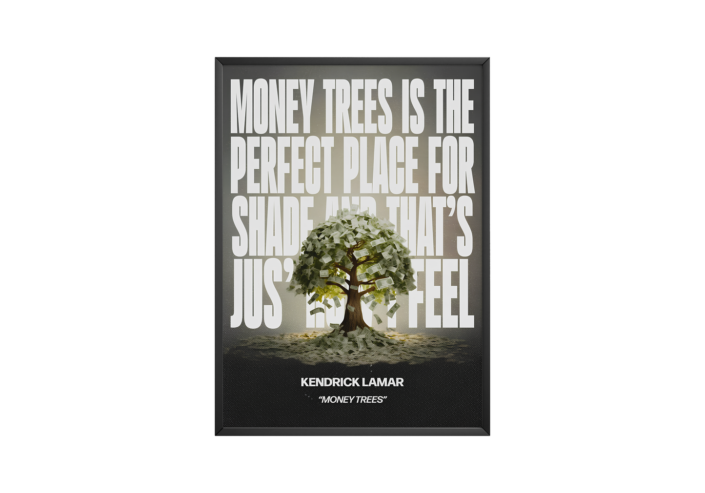 Kendrick Lamar 'Money Trees' V2 Poster