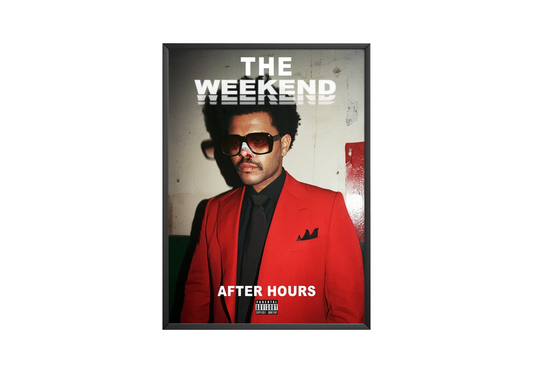 The Weeknd 'After Hours' Poster