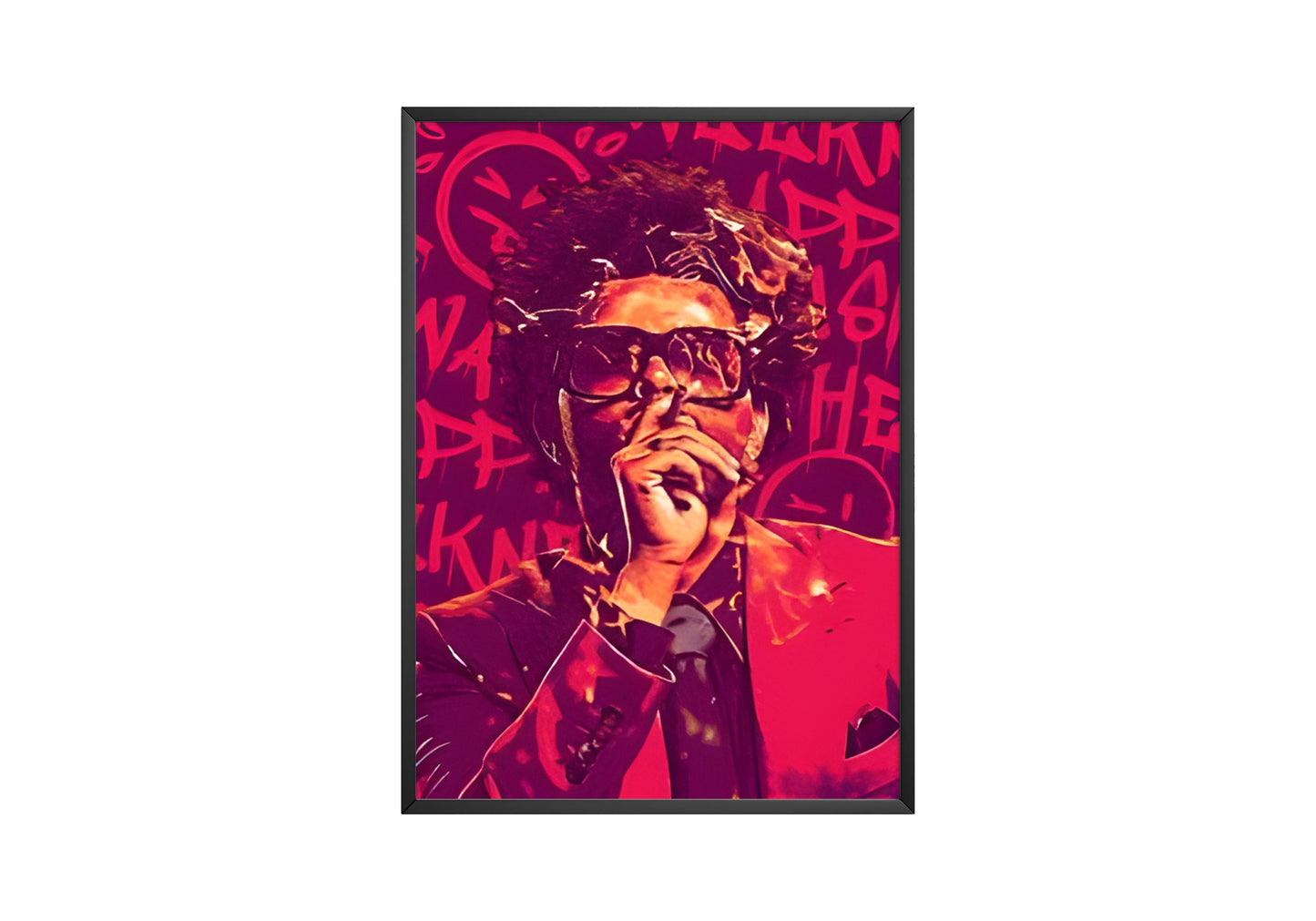 The Weeknd 'Smoke' Poster