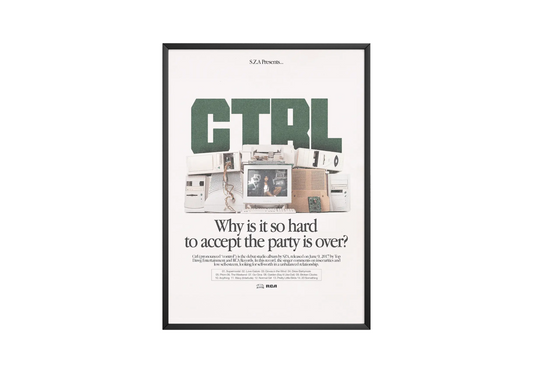 SZA 'CTRL' Poster