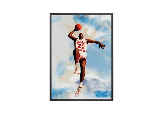 Jordan Bulls Fly Poster