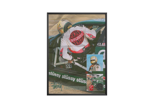 Stussy Motorsport Poster