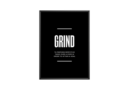 Grind Poster