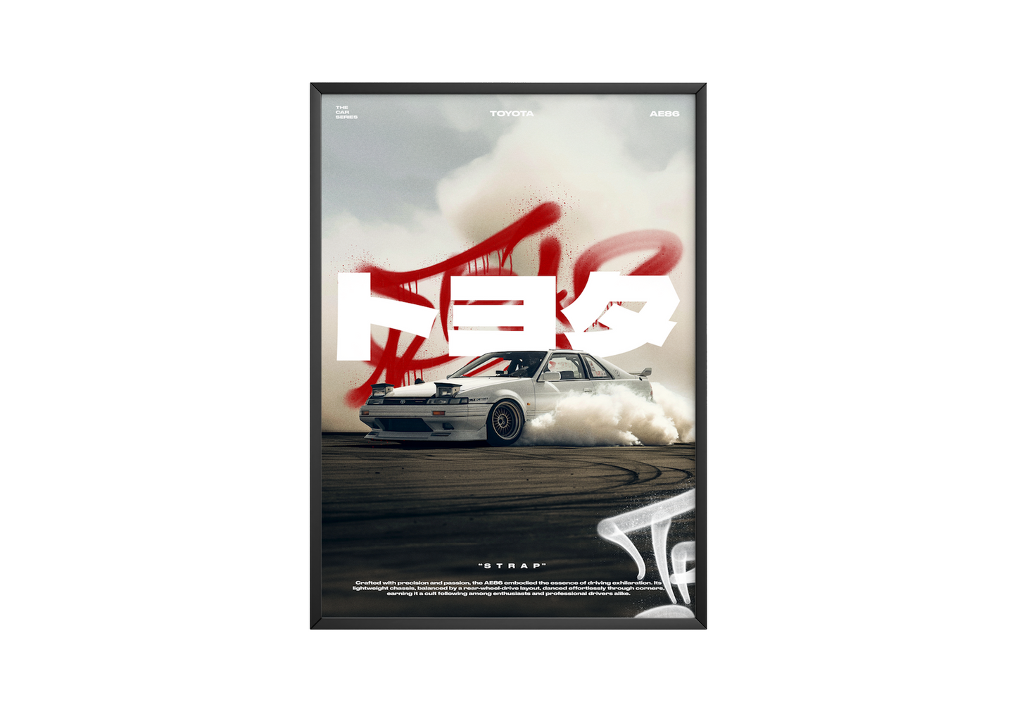 Toyota AE86 Poster