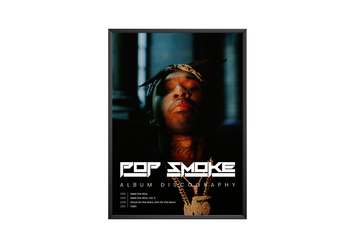 Pop Smoke Discography Poster