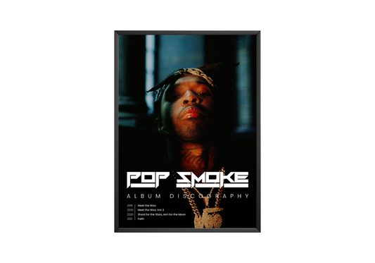 Pop Smoke Discography Poster