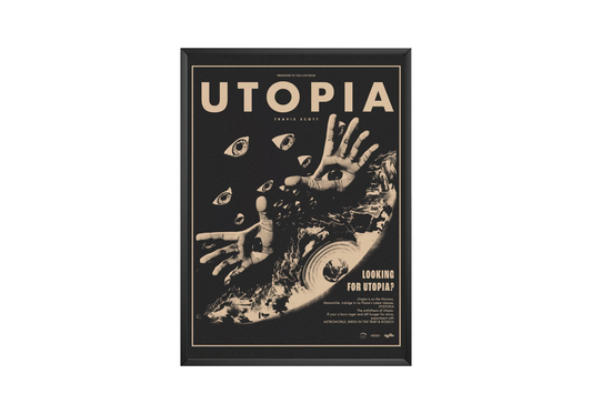 Travis Scott 'Looking For Utopia' Poster