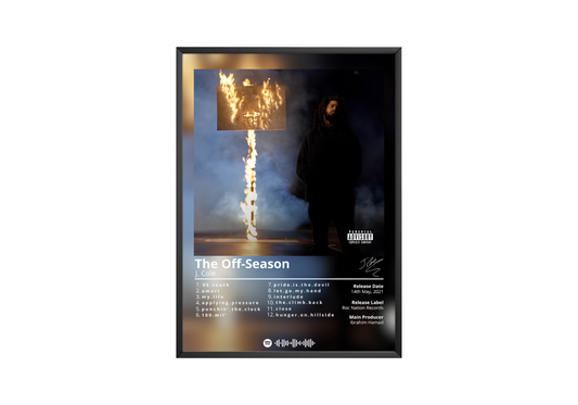 J Cole 'The Off-Season' Album Poster