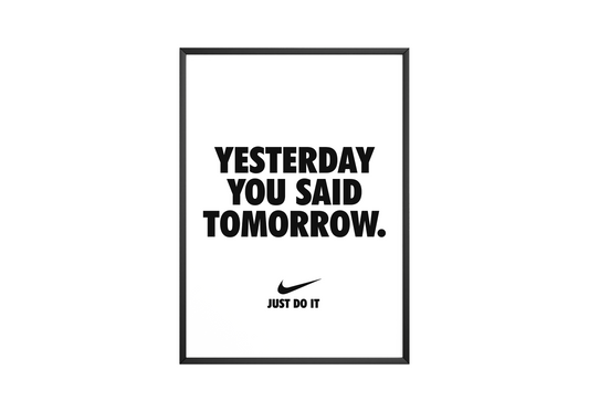 Yesterday You Said Tomorrow Poster