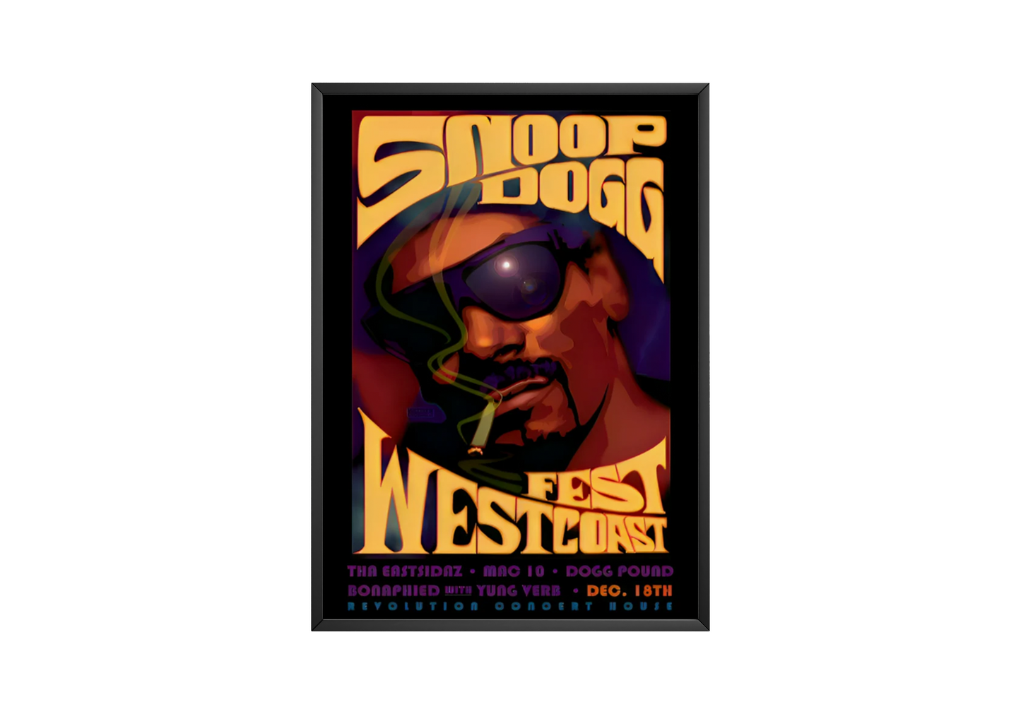 Snoop Dogg - Illustrative Poster