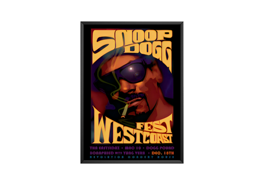 Snoop Dogg - Illustrative Poster