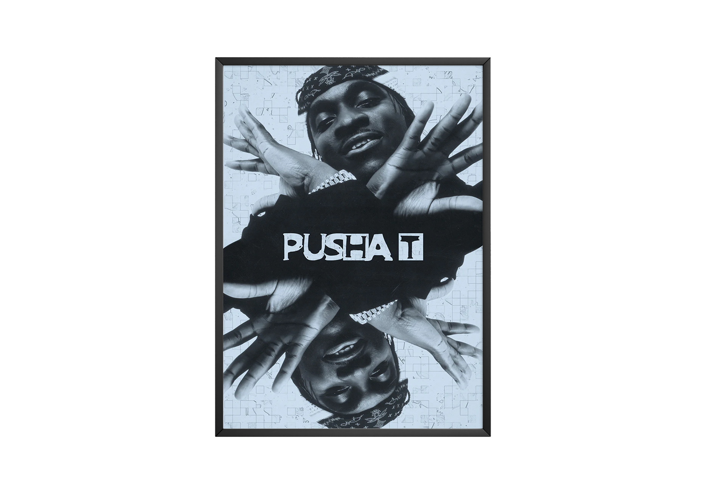 Pusha T 'Mirrored' Poster