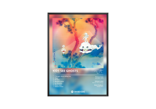 Kanye West 'Kids See Ghosts' Album Poster