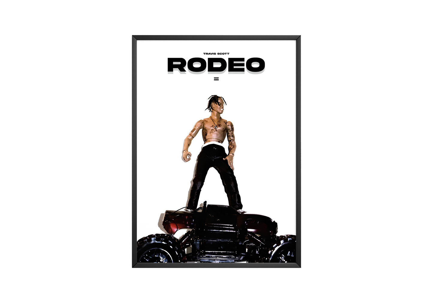 Travis Scott 'Rodeo' RC Car Poster