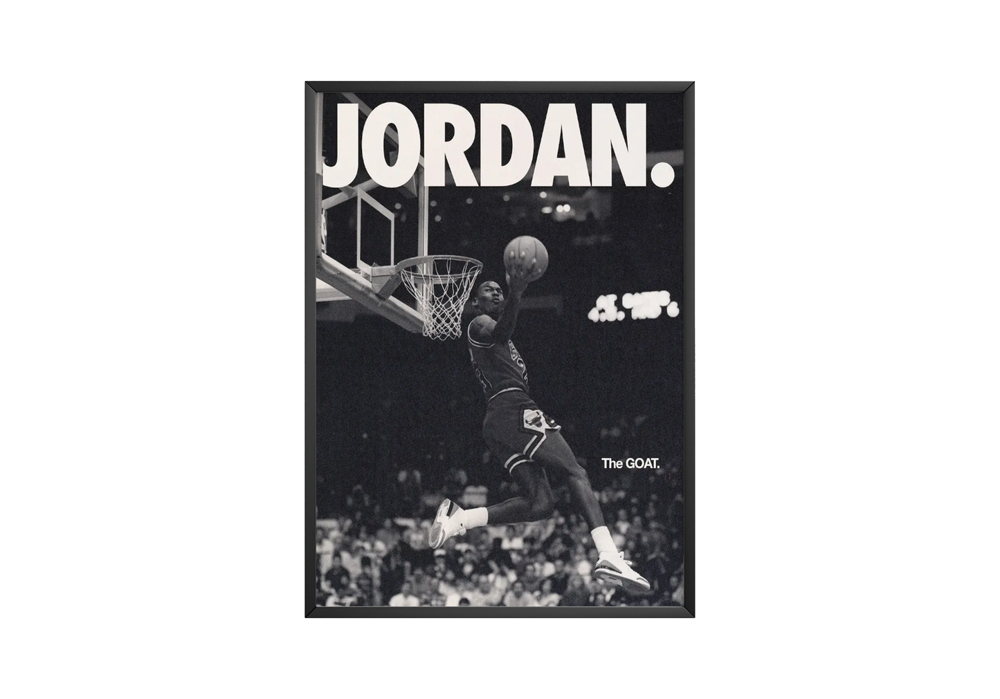 Michael Jordan 'The Goat' Poster