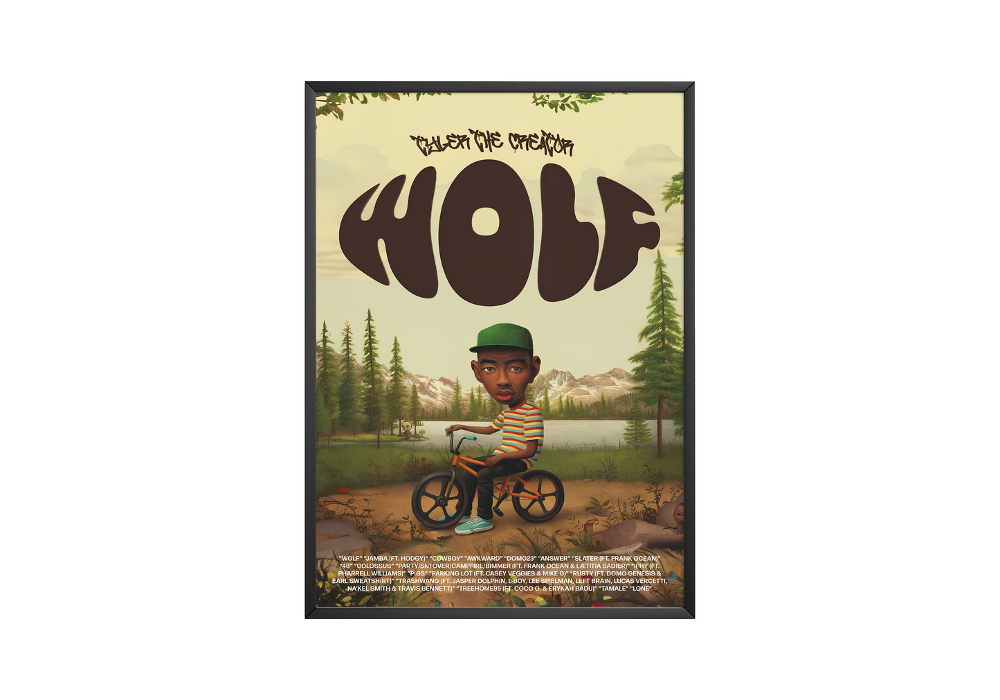 Tyler The Creator 'WOLF' Poster