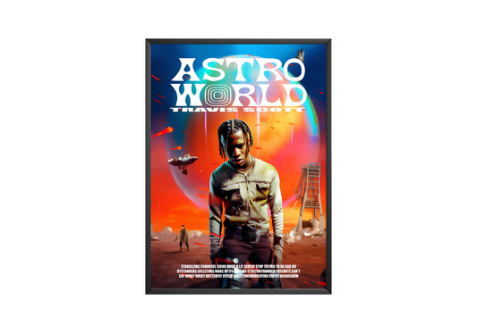 Travis Scott - Outerworld Atstro Poster