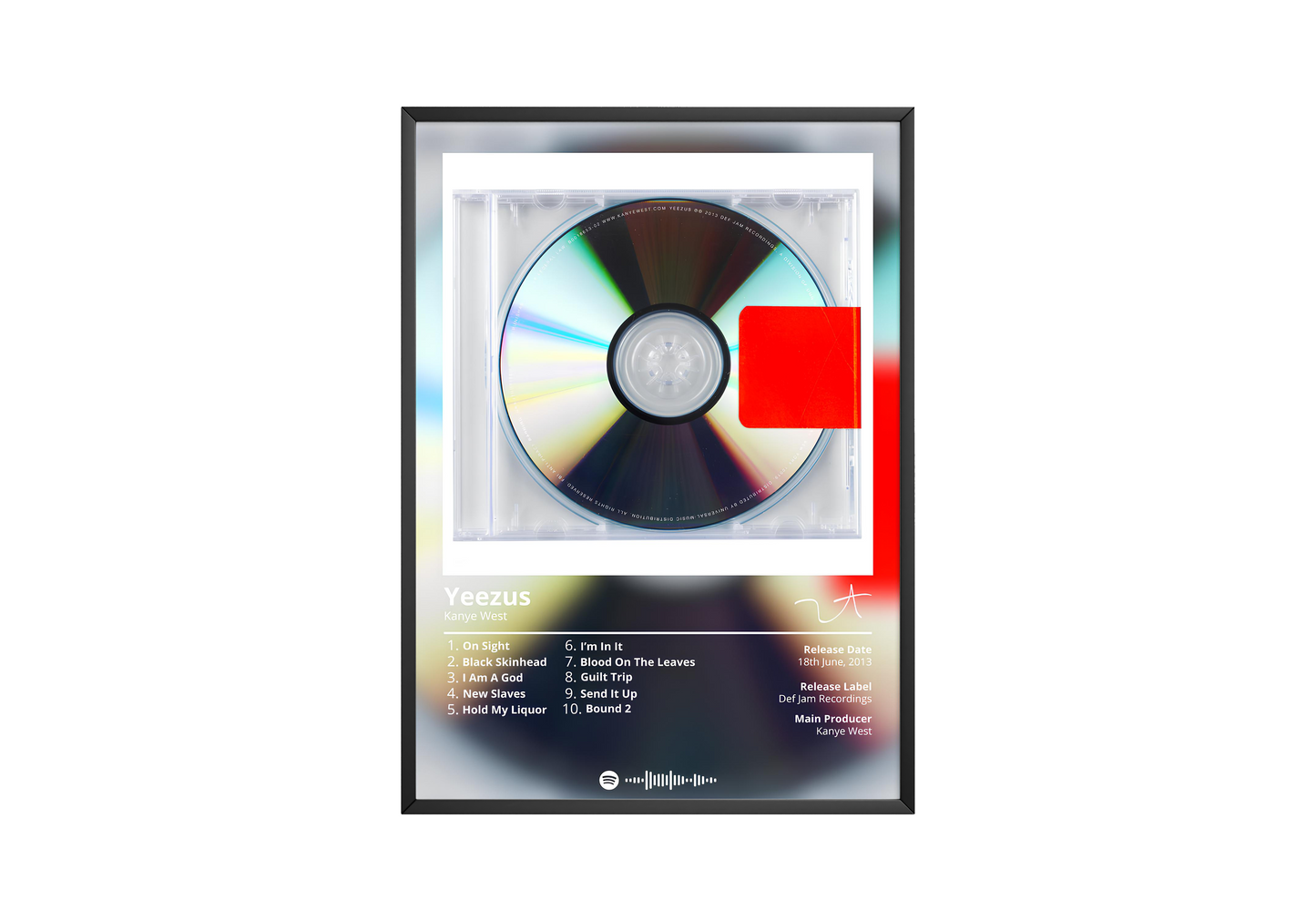 Kanye West 'Yeezus' Album Poster