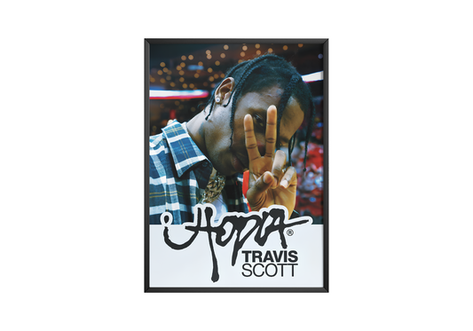 Travis Scott 'Utopia' Peace Poster