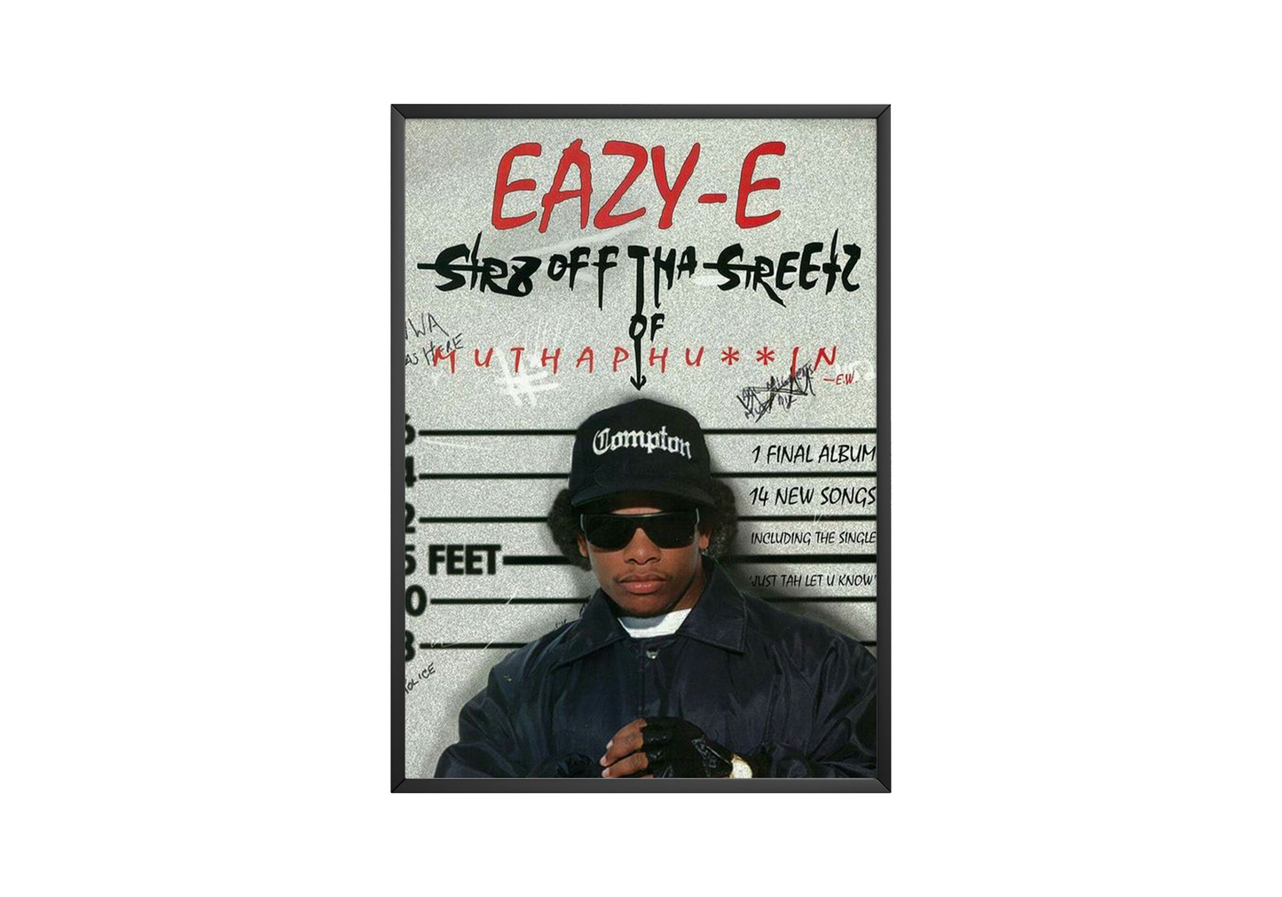 Eazy E - Streetz Poster