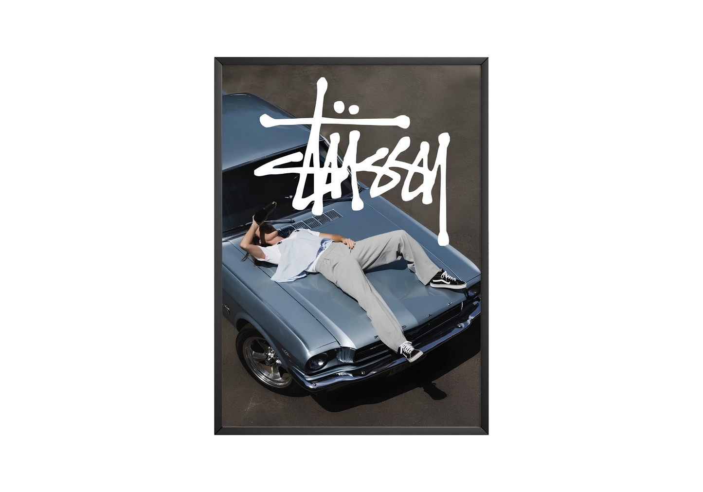 Stussy Mustang Poster