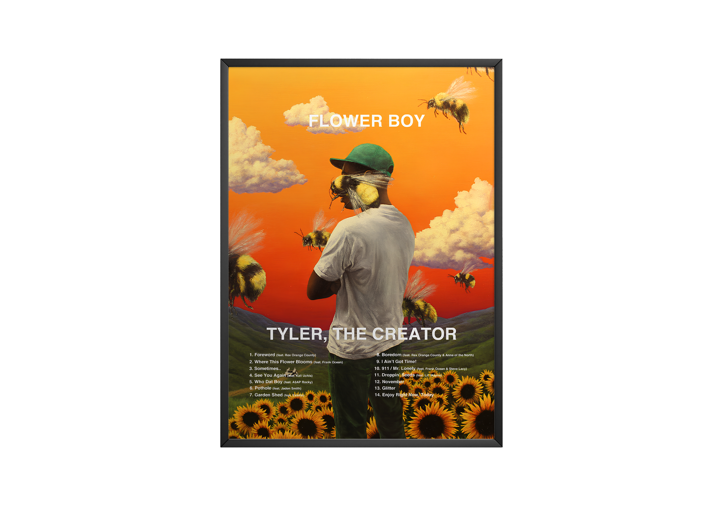 Tyler The Creator 'Flower Boy' Poster