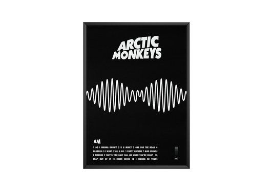 Arctic Monkeys 'AM' Album Poster