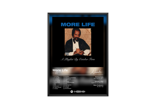 Drake - "More Life" Album Poster