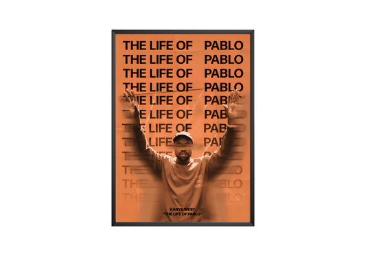 Kanye West 'The Life Of Pablo' Focus Poster