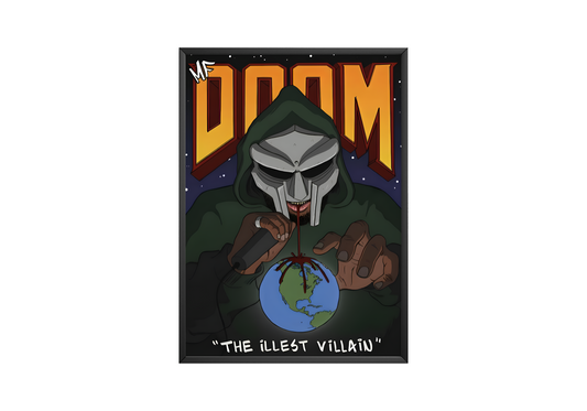 MF Doom 'The iLLEST ViLLAin' Poster