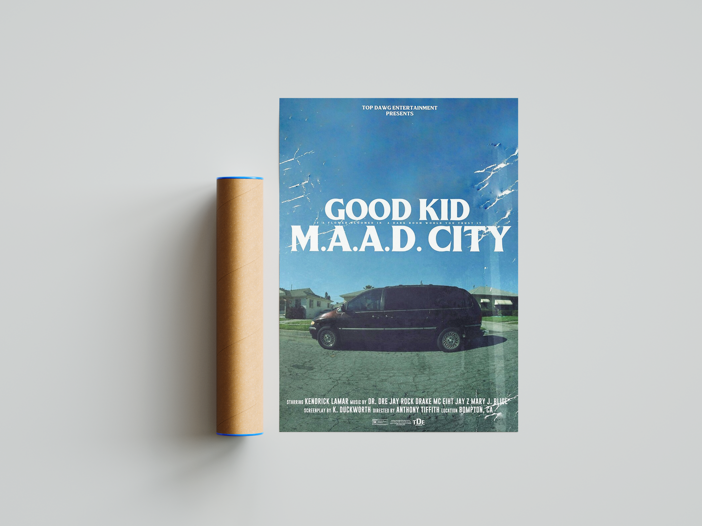 Kendrick Lamar 'Good Kid MAAD City' Poster