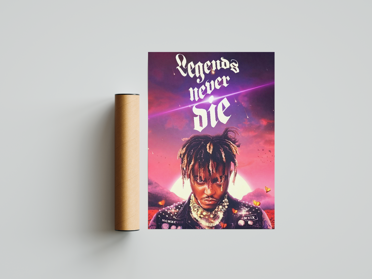 Juice WRLD 'Legends Never Die' V2 Poster