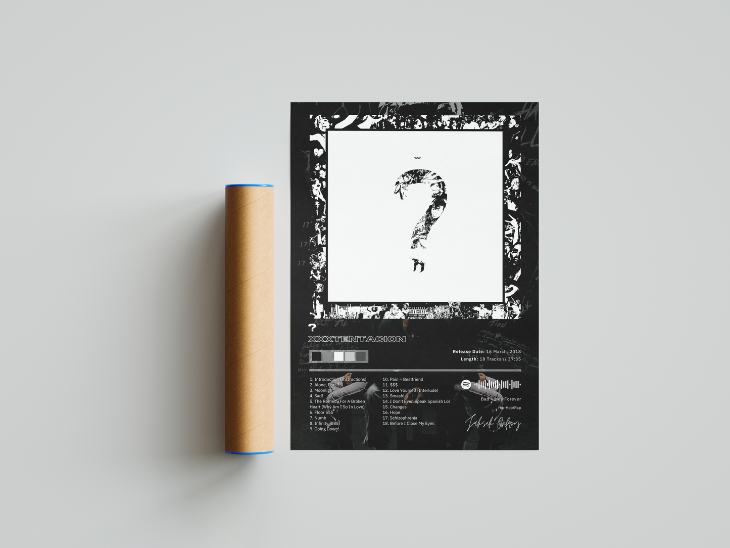 XXXTENTACION '?' Album Poster