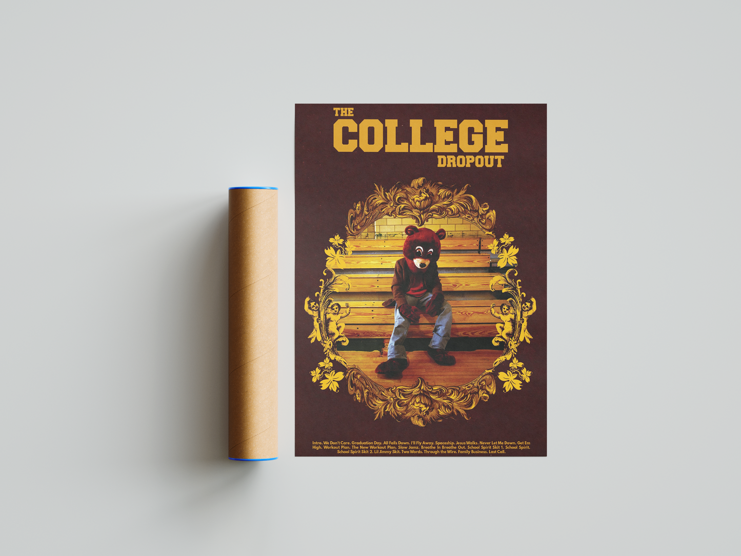 Kanye West 'The College Dropout' V1 Poster