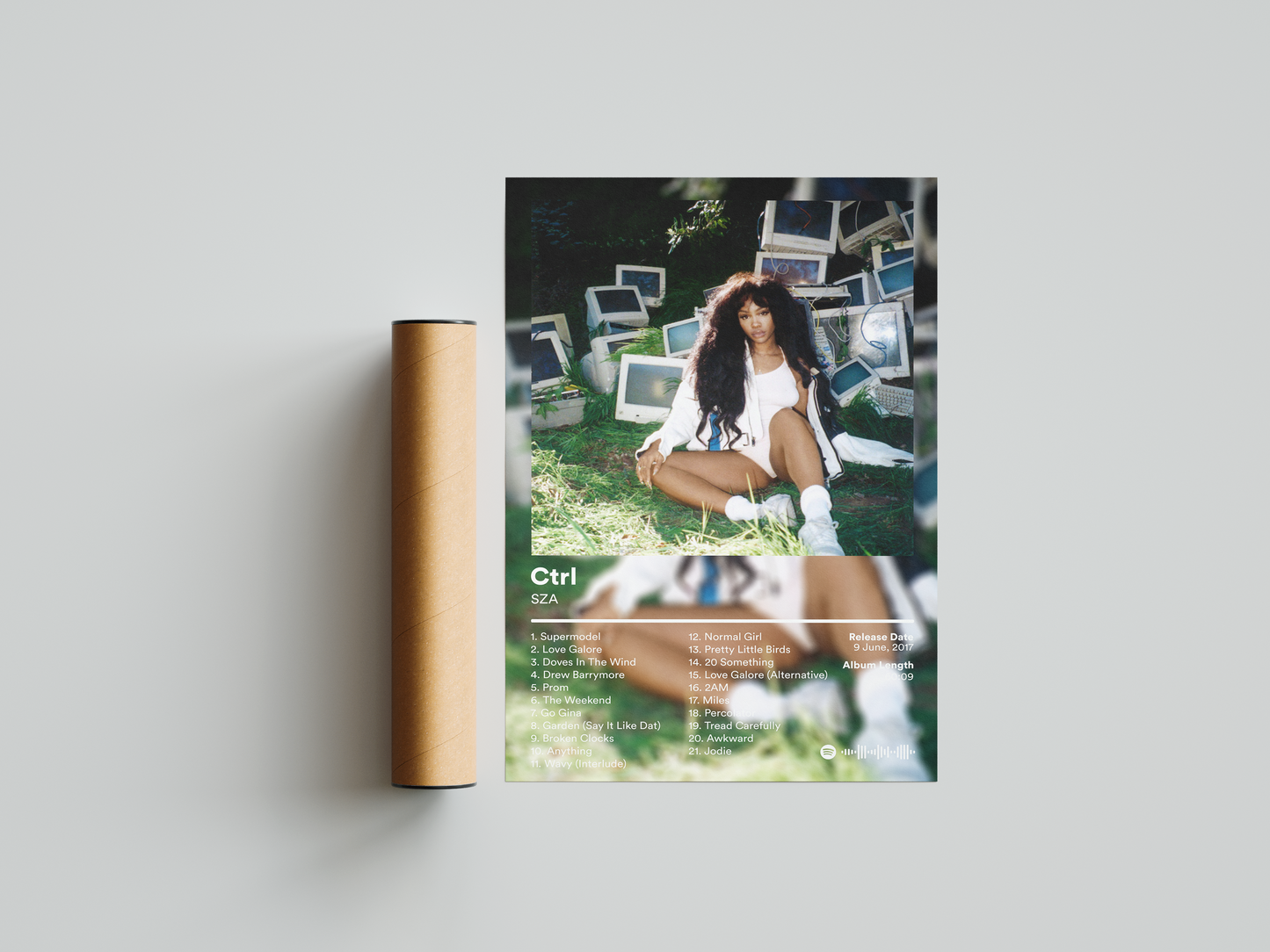 SZA 'Ctrl' Album Poster