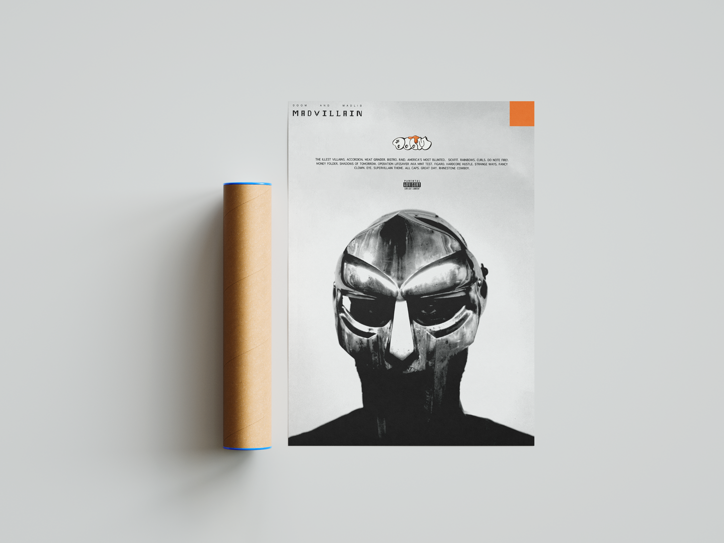 MF Doom 'MadVillain' Poster