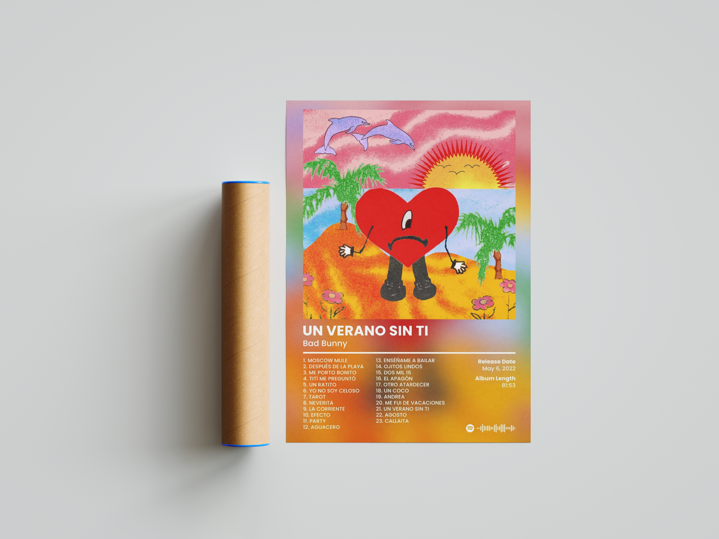 Bad Bunny 'Un Verano Sin Ti' Album Poster