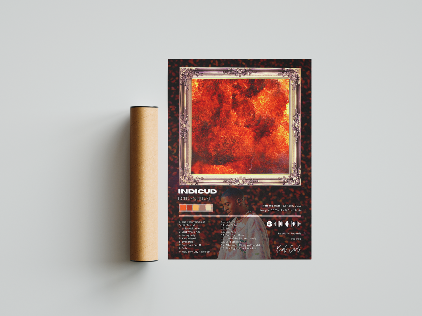 Kid Cudi 'Indicud' Album Poster