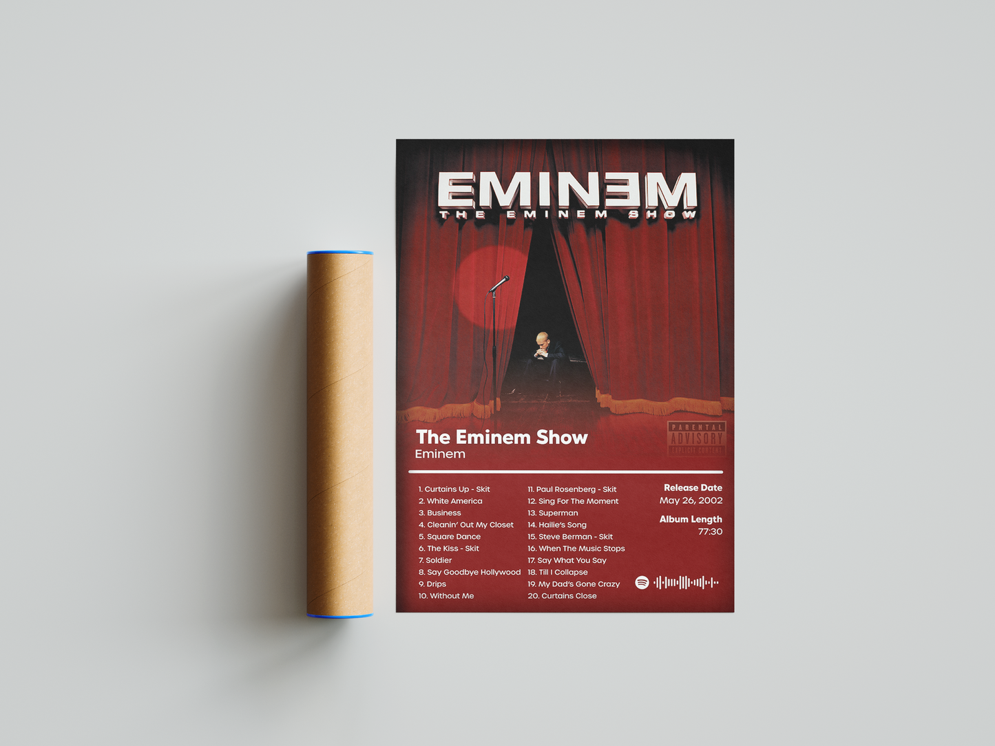 Eminem 'The Eminem Show' Album Poster