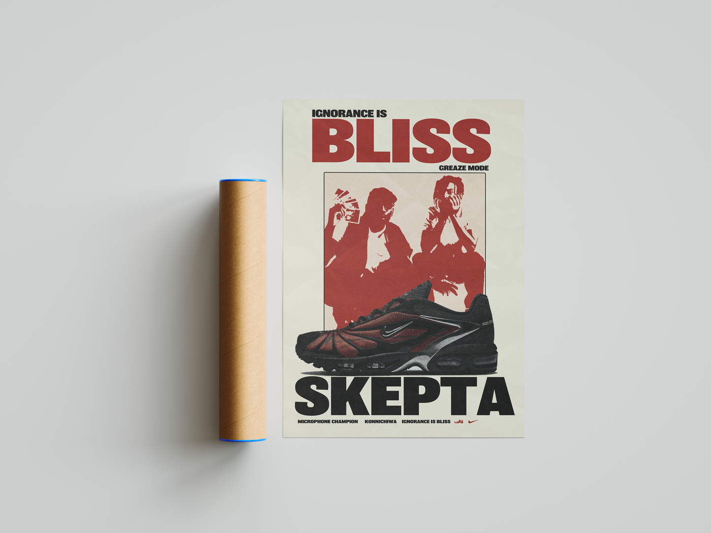 Skepta - Ignorance Is Bliss Sneaker Poster