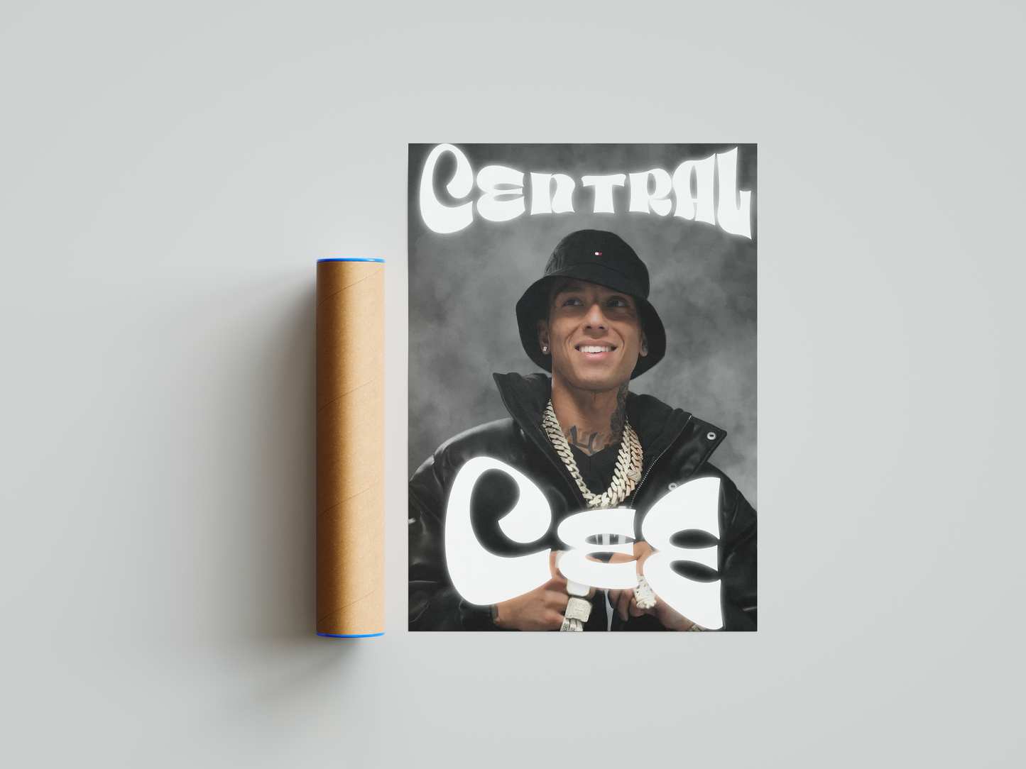 Central Cee 'Glow' Poster