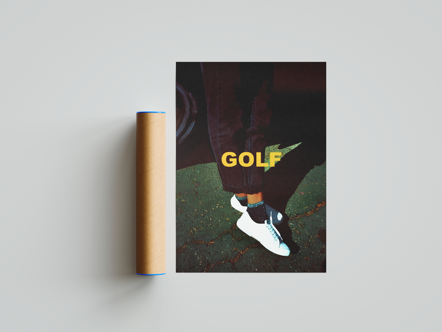 Golf Fashion Poster