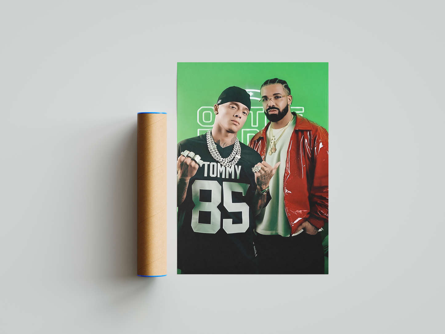 Central Cee & Drake Poster